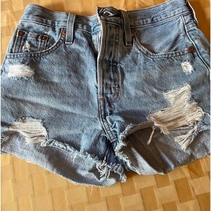 Women’s Levi’s jean shorts size 23 waist